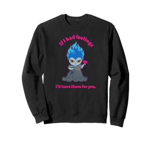 Sweatshirt Disney Villains Hades sweat à capuche col rond