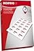 Produktbild Kores L7036 Universal-Etiketten, 70 x 36 mm, weiß, 100 Blatt