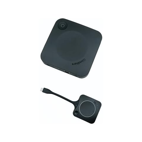 ITSPWR Bundle Containing: Barco - ClickShare C-10, Effortless Wireless Conferencing System, Instant Meeting Launch, Teams/Zoom Room Supported, and ITSPWR Cable Ties x50 Cover