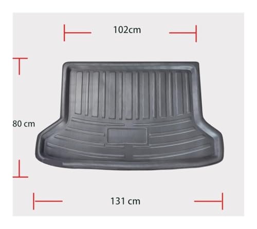 Tapis protection coffre HR-V imperméable lavable sol - 3