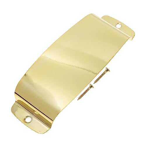 FAVOMOTO Bass Bridge Protective Cover Metal Bass Bridge Cover Easy Installation and Excellent Texture