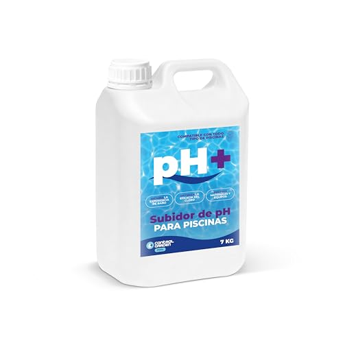 CONTROL GARDEN Subidor Ph Piscinas Líquido 5 L / 7 KG | Aumentador PH Fórmula Super Concentrada Piscina Interior y Exterior | Acción Rápida Sin Residuos | Agua Cristalina y Baño Agradable