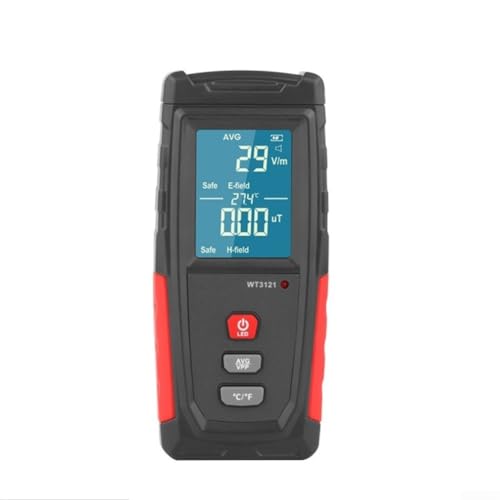 Medidor Digital EMF para Radiación Eléctrica y Magnética
