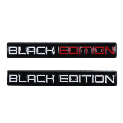 Emblema de coche Black Edition en metal 3D BYOBYO insignias premium para guardabarros