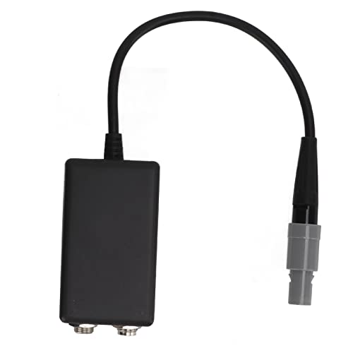 Adaptador para auriculares de aviación con conector dual GA miniatura 7
