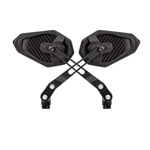 Espejo retrovisor de motocicleta scooter universal aleación aluminio espejo moto 8mm 10mm