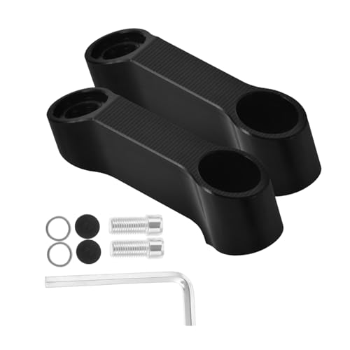 Support extension rétroviseur latéral éliminateur d'angle mort pour scooter