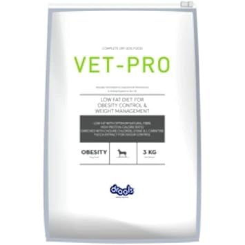 Vet Pro Chicken Food Pellet Obesity for Adult Dog, 3 Kg