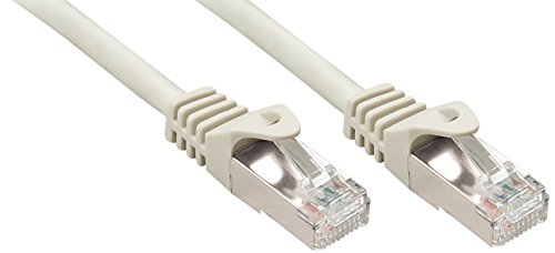 Lindy 48390 0.5 m Cat5e F/UTP (FTP) Grey Networking Cable – Networking Cables (0.5 m, Cat5e, F/UTP (FTP), RJ-45, RJ-45, Grey)