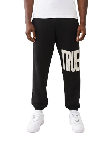 True Religion Men's Knit Panel TR Jogger2