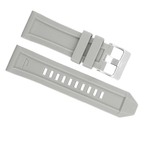 Bracelet de montre en silicone 26 mm étanche, idéal pour le sport et le quotidien