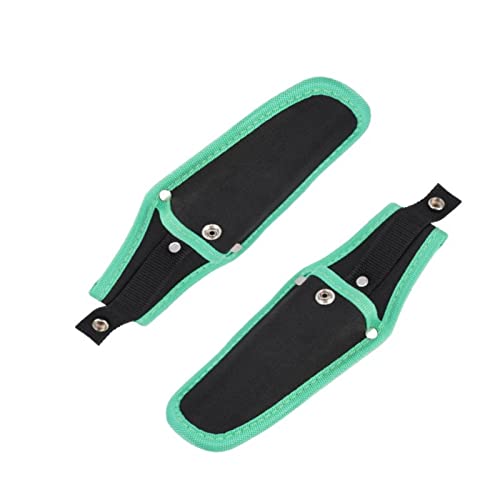 2Pcs Sailcloth Sheath Tool Scissor Bag Pruning Shears Bag Sailcloth Sheath Tool Scissor Bag Gardening Pouch Pruning Shears Bag with Buckle