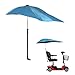 AIWFL Sunshade Canopy for Mobility Scooters, Height Adjustable Rain Cover Canopy Foldable Scooter Sunshade Umbrella, Fits for Mobility Scooters and Power Chairs Equipped with a 1
