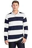 SPORT-TEK Unisex Classic Long Sleeve Rugby Polo