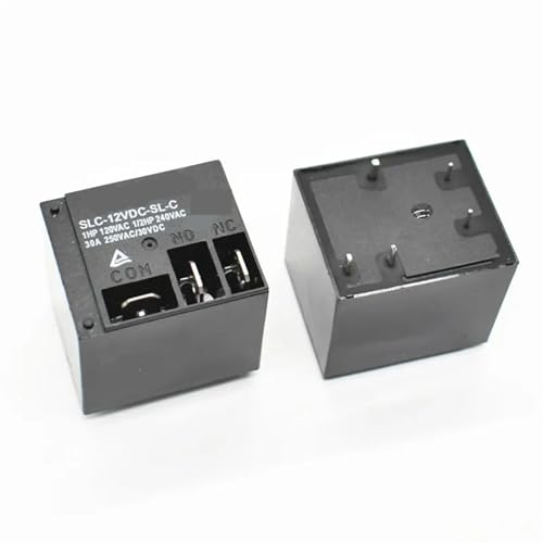 Relés SLC-12VDC-SL-C con conmutación T91 de 5 pines resistente