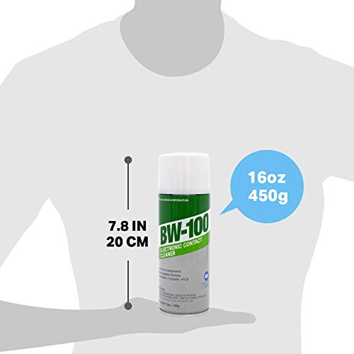Nonflammable Electronic Contact Cleaner aerosol Spray HFOs Quick Dry Upsidedown usable (16oz.)