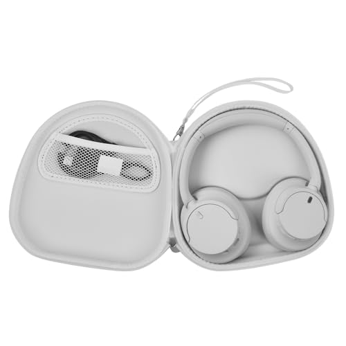 PAIYULE Case Compatible with Sony WH-CH720N WH-CH520 WH-1000XM4 Noise Canceling Wireless Headphones Bluetooth Over The Ear Headset, Carrying Storage for JBL Tune 720BT 510BT (White)