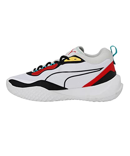 Image of Puma Playmaker Textile Mid Boot Lace Up Mens Casual Shoes