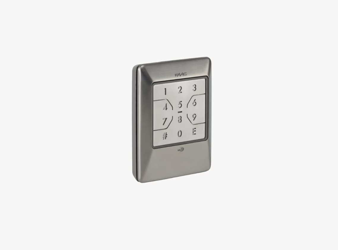 FAAC Clavier à Code xkpb - INOX - Filaire - Bus 404039
