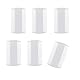 Läusekamm,6 Pcs Plastik Doppelseitig Nissenkamm Läuse Feinzahniger Kopflauskamm Selbstreinigender Flohkamm für Haustiere Flohkamm Katze Kopfhaut Kamm für Kinder Haustiere und Erwachsene(Weiß)