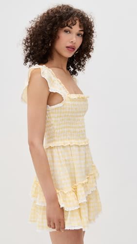 LOVESHACKFANCY Women's Aline Dress4