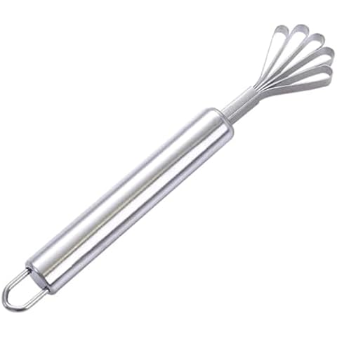 KDDOM Stainless Steel Coconut Meat Removal Knife, Fish scraper, Multi-Purpose Stainless Steel Grater Cover