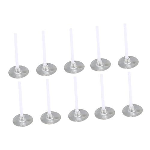 Kit para hacer velas con 500 mechas y bases de 2.6cm