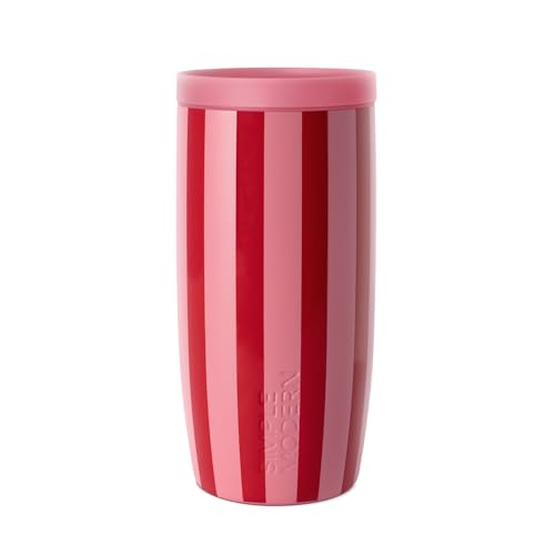Image of Simple Modern Travel Coffee Mug Tumbler with 360 Lid | Ceramic-Lined Insulated Stainless Steel Cold Brew Iced Coffee Cup | Gift for Women Men Her Him | Voyager Signature | 16oz | Lovers Lane