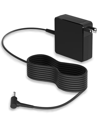 65W Round Tip Charger for Lenovo Ideapad Laptop Charger