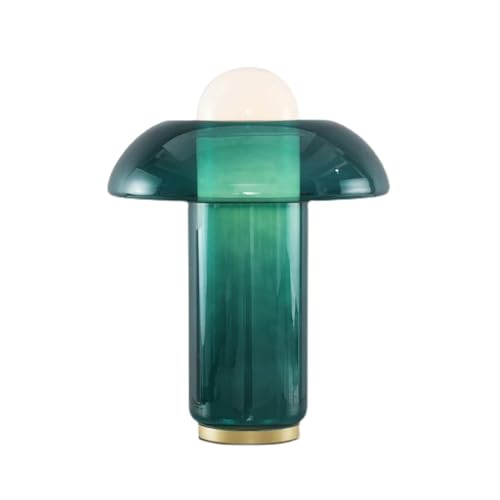 Lampe de bureau scandinave au design créatif en verre pour un intérieur raffiné