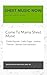 Come To Mama Sheet Music (English Edition)
