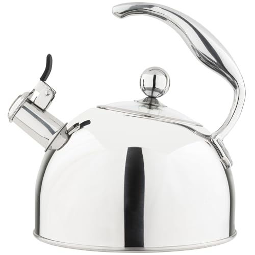 Viking Stainless Steel Whistling Tea Kettle