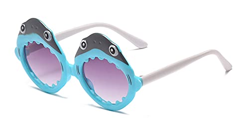 Sunglasses for Toddler Shark Shaped Glasses Party Favors For Boys Girls Ocean Pool Party Supplies Costume Shark Birthday Party Decorations Gifts Eyeglasses - 6 Pieces2