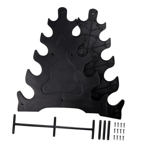 GOOHOCHY Weight Rack for Dumbbells Dumbbell Holder Floor Stand with Pp Construction Good Load-bearing Capacity and Triangular Shape Practical for Home