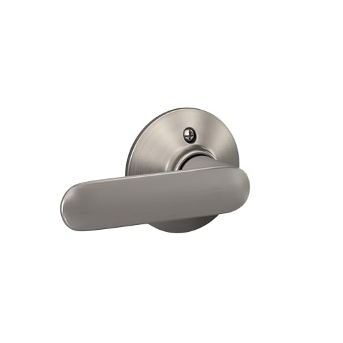 Schlage F10DAV619 Davlin Door Lever with Standard Trim Hall & Closet Passage Handle, Satin Nickel by SCHLAGE - Image 8