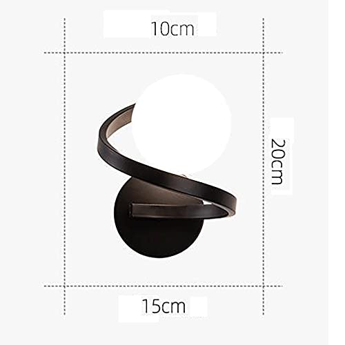 Lámparas de pared de pasillo simples estilo moderno aplique de globo 5