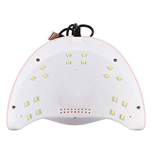 SFLRW LED Nail Lamp, 54W Nail Dryer, LED Gel Nagellak Lamp voor Sneldrogen, Dual Source voor LED Gel Polish, met 3 timer… - Afbeelding 7