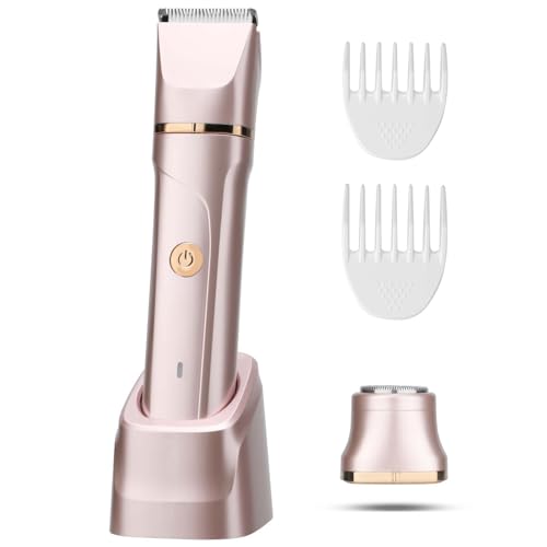 Electri Razors for Women, 2 in 1 Bikini Trimmer for Women Painless Bikini Shaver for Bikini,...