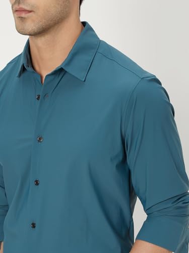 Image of MUFTI Mens Full Sleeve Slim Fit Shirts (Also Available in Plus Size)