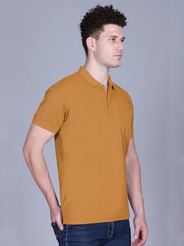 Image of FYLTR Men's Solid Polo | Regular Fit | Casual Polo Shirts for Men