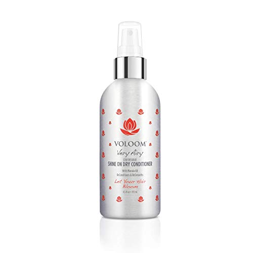 VOLOOM Shine On Dry Conditioner - Leave In Conditioner For Color Treated Hair Or Hair Conditioner Spray For Hydrating And Volumizing Natural Hair - 4.5 Oz