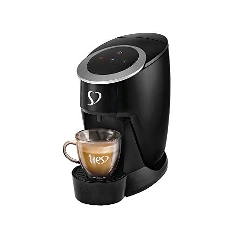 3 Corações TRES Cafeteira Espresso e Multibebida Touch Preta - 220V