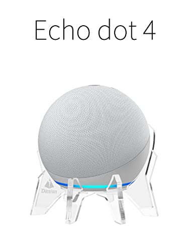 Soporte para Echo Dot 5 base de sobremesa transparente accesorio altavoz 101-E002 4