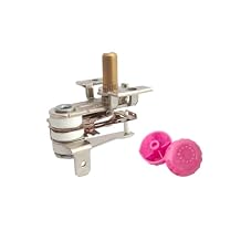 AC 250V 10-16A Temperature Switch Bimetallic Heating Thermostat wtih Knob for Electric Heating Devices 16A