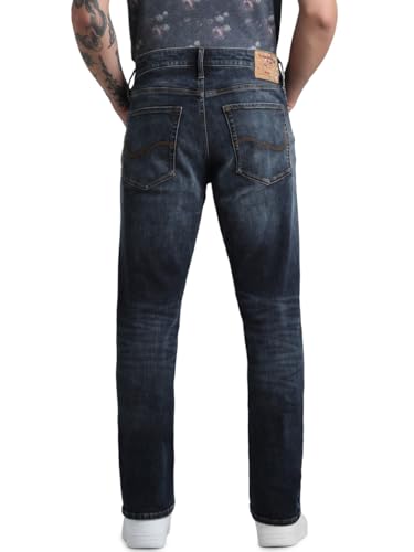Image of Jack & Jones Men's Regular Fit Jeans | Mid Rise | Jeans for Men