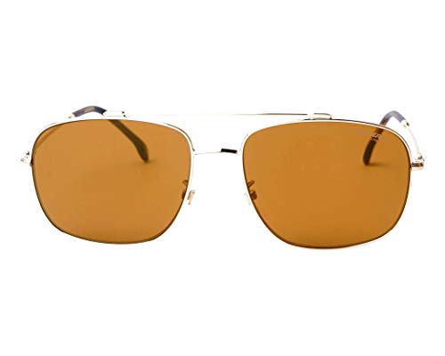 Carrera 182/F/S Sunglasses CA182FS-0J5G-K1-6017 - Gold Frame, Brown Gold Sp Lenses, Lens Diameter2