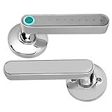 Cerradura de puerta de entrada sin llave, cerradura de puerta de huella digital biométrica inteligente, manija de...