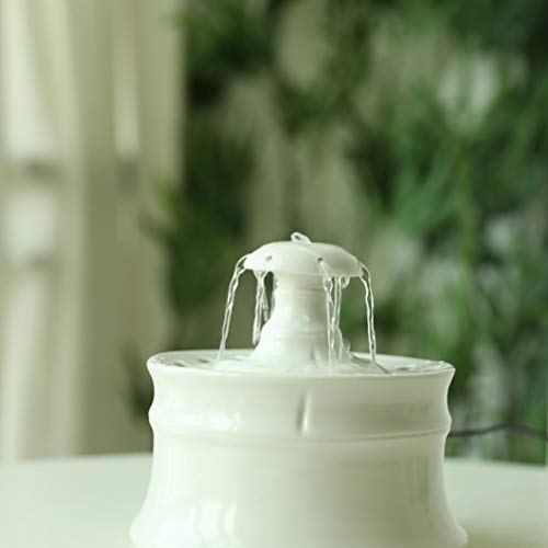 Balacoo Distribuidor de Água para Gatos Moda Criativa Adorável e Fofo Fonte de Água Cogumelos Fonte