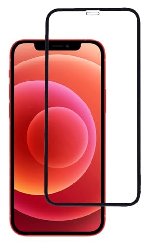 Image of Premium Tempered Glass Screen Protector Compatible with iPhone 12 (6.1 Inch) | 9H Hardness | Edge to Edge Protection | Anti Scratch | Bubble Free Installation | HD Clear