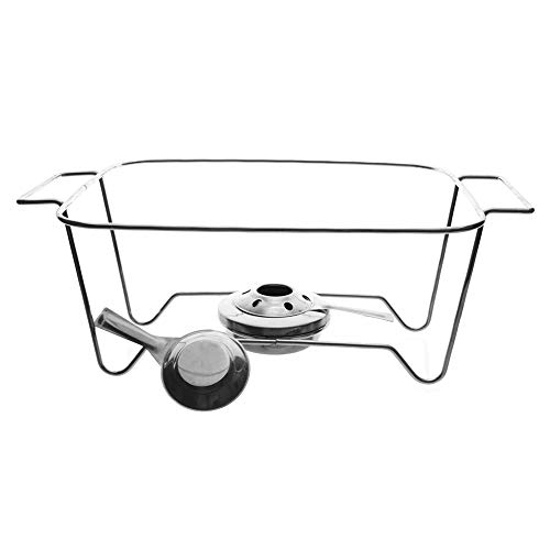 Rechaud retangular em porcelana com queimador 2,8L L42xP24xA22,5cm